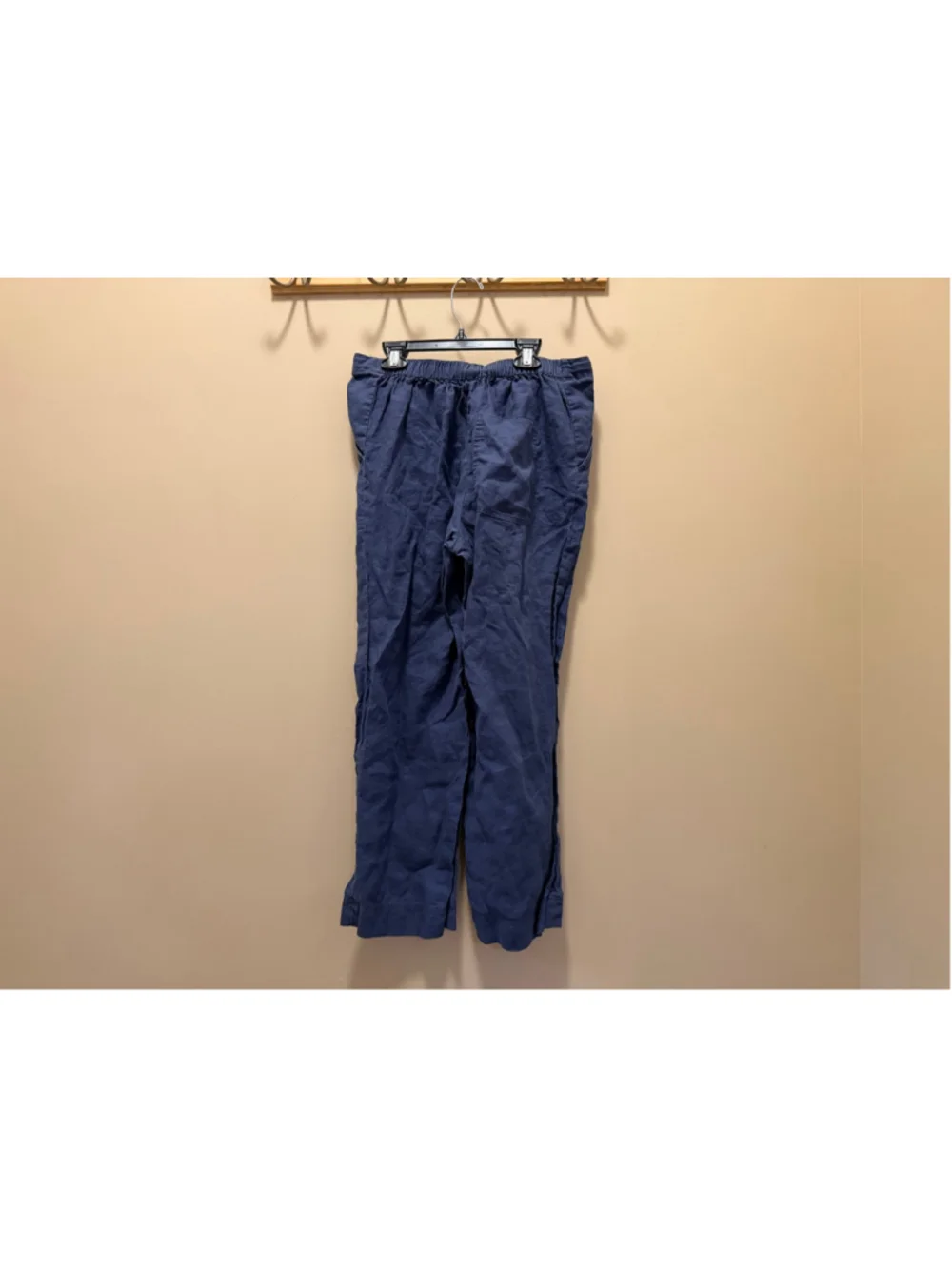 Women's Everlane Linen Trousers Size 2 Blue
